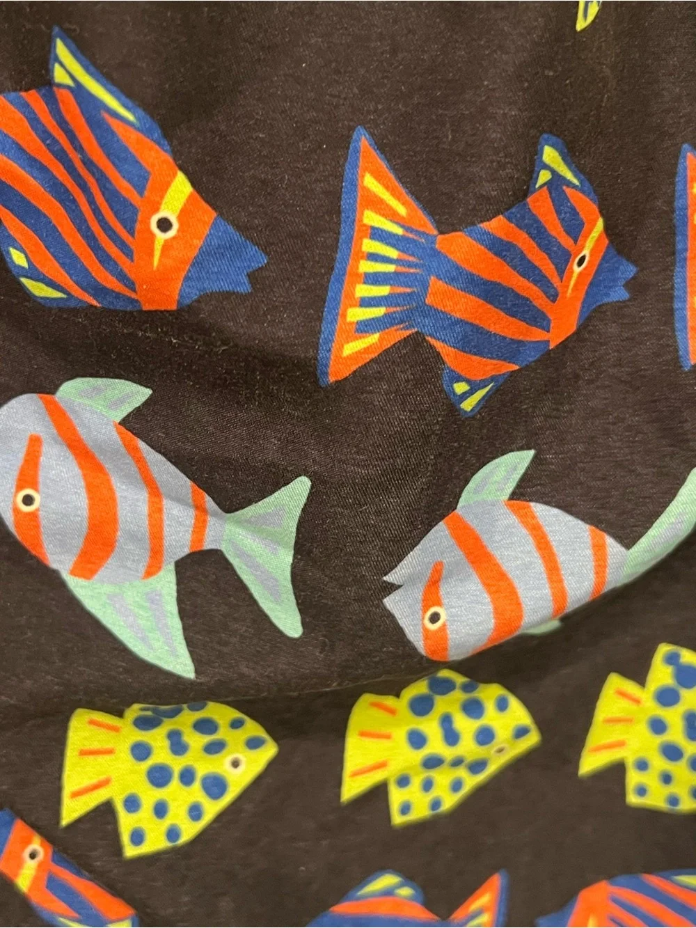 Hanna Andersson Fish Print Swim Trunks Kids 12 Euro Summer Beach Cruise Vacation